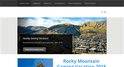 Desktop Screenshot of icarustours.com